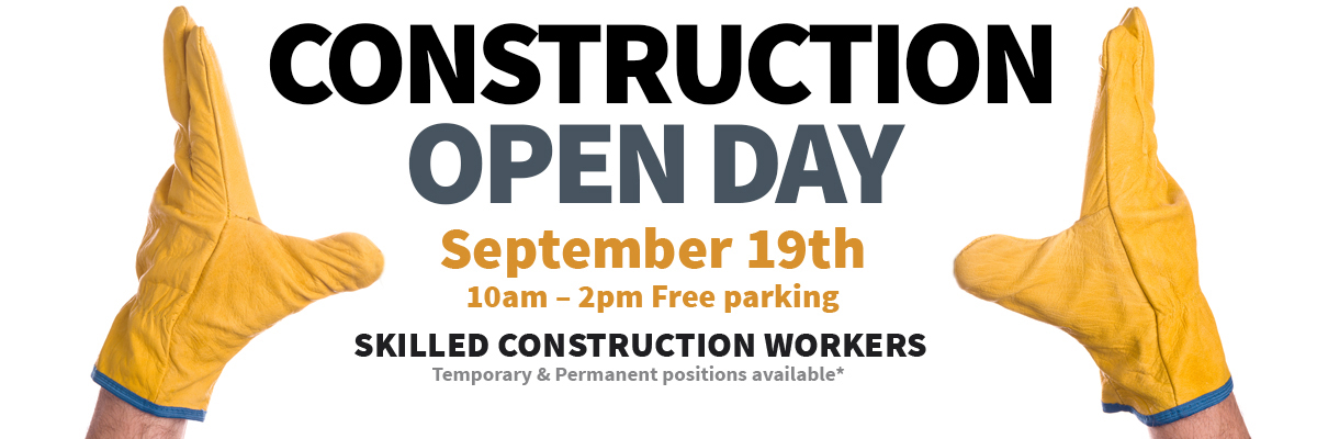Construction Skilled Workers Open Day 